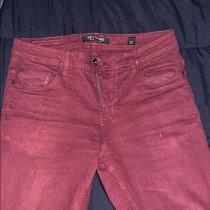 Spitfire Skinny Stretch Jeans (Velvet color)